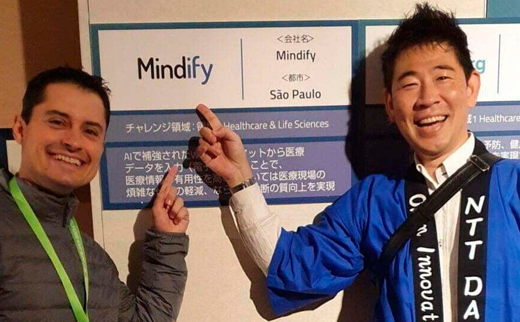  Mindify fica em segundo lugar em concurso global e ganha apoio do governo japonês e da NTT Data